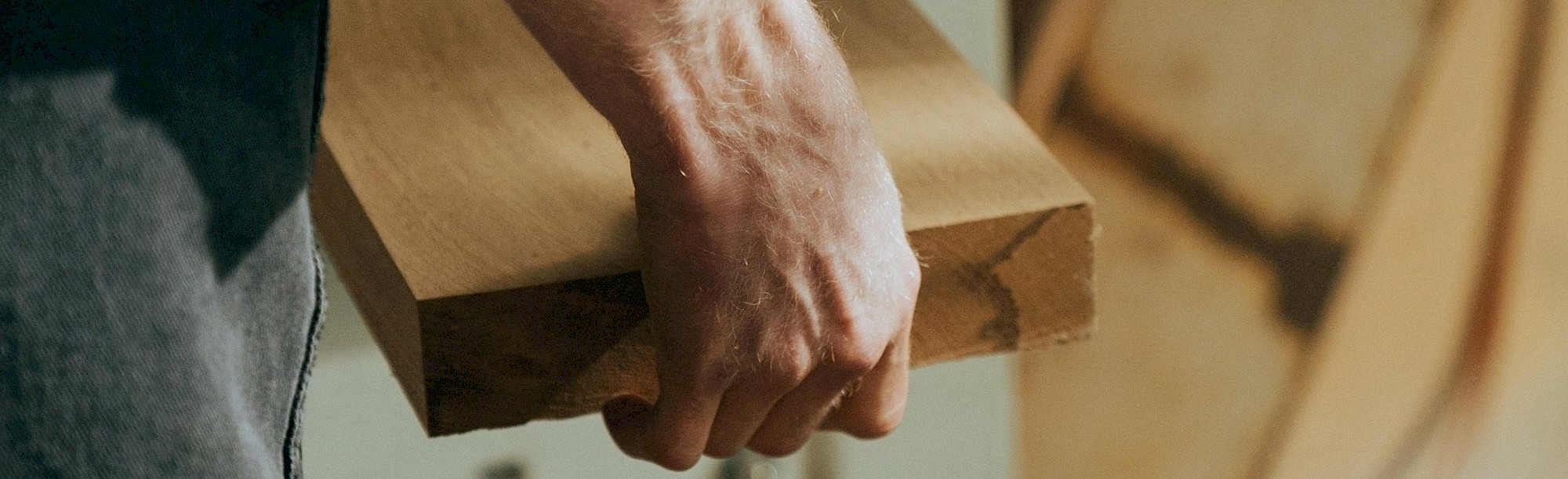 Herstellung von Holzrollladen